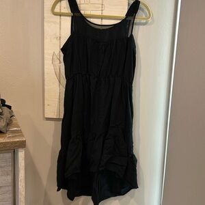 Women’s black dress/swim cover